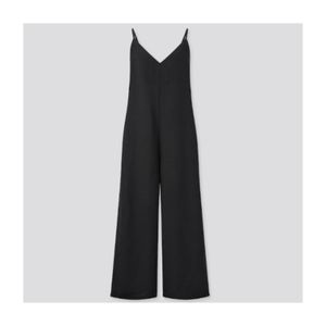 Uniqlo linen wide leg jumpsuit